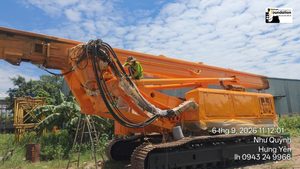 Đại tu tổng thể máy khoan Trive 240 về nguyên bản